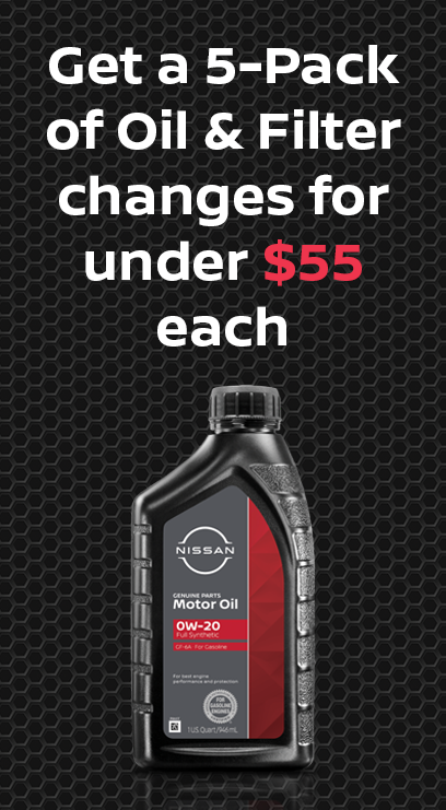 5-Pack of Oil & Filter Changes